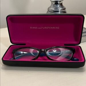 Diane von Furstenberg Hinged Glass Case